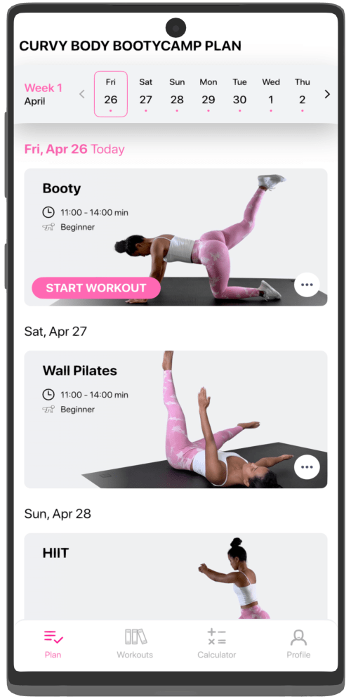 Pilates Workout App