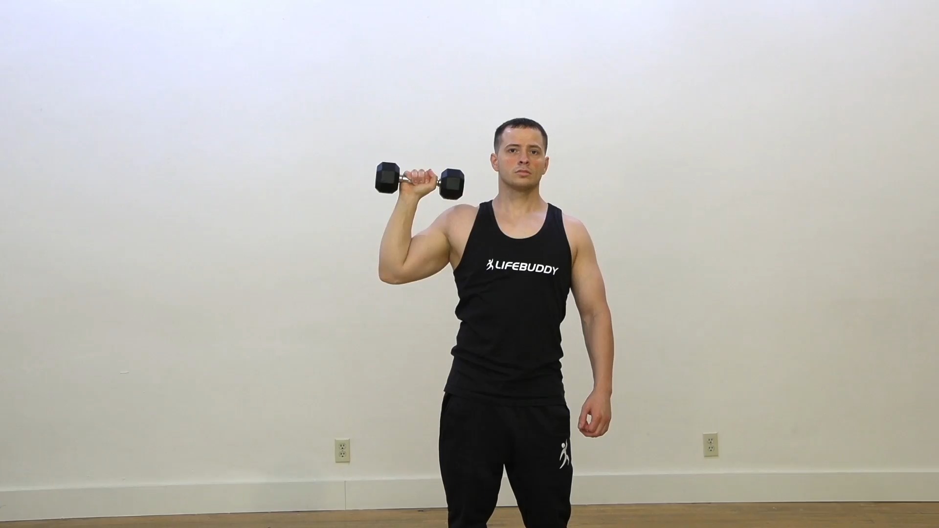 Alternating Shoulder Press exercise demo