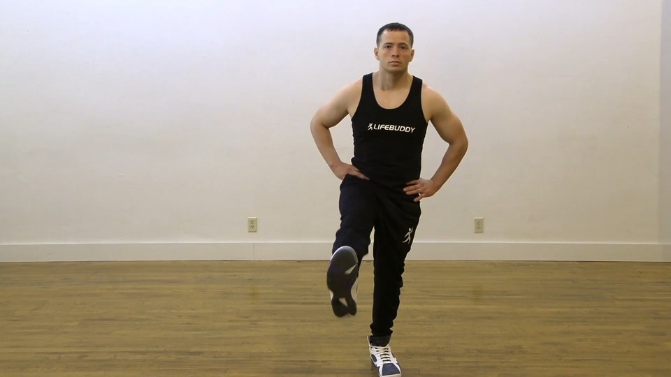 Leg Swing exercise demo