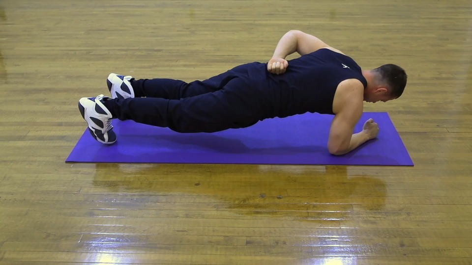 One Arm Plank exercise demo