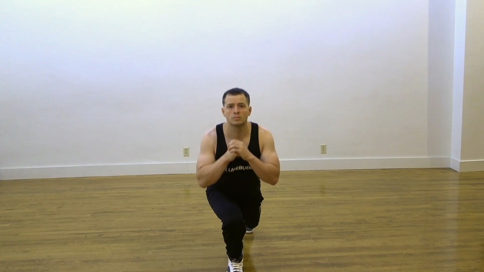 Plyo Split Squat exercise demo