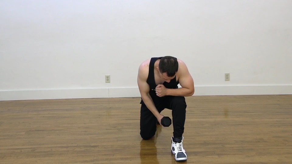 Single Arm Fly exercise demo