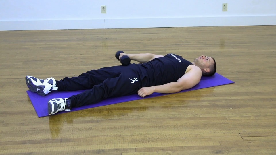 Single Arm Pull Over exercise demo