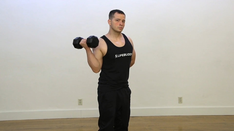 Single Curl In & Out exercise demo