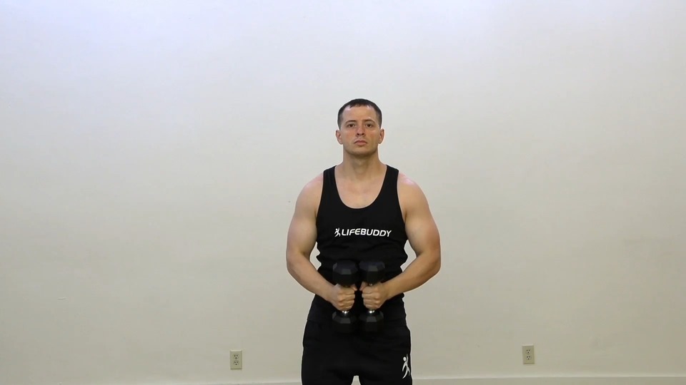 90 Degree Fly Into Hammer Shoulder Press exercise demo