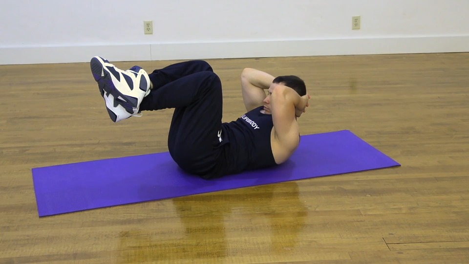 Ab Hold exercise demo