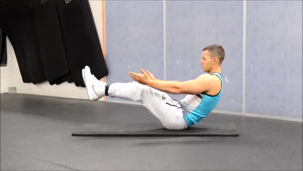 V Hold exercise demo