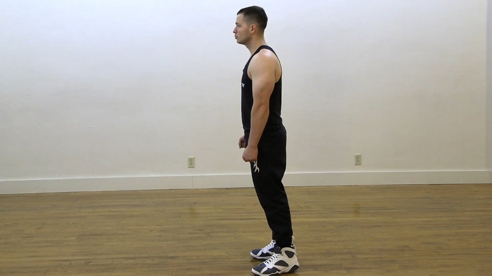 Air Calf Raise exercise demo
