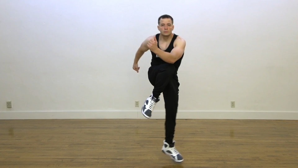 Alternating Knee To Elbow exercise demo