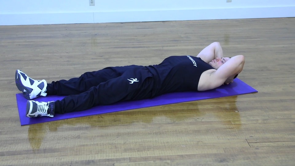 Alternating Upper Circle Crunches exercise demo