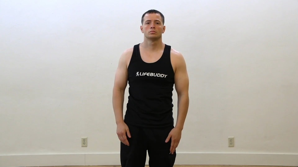 Arm Downward Across exercise demo