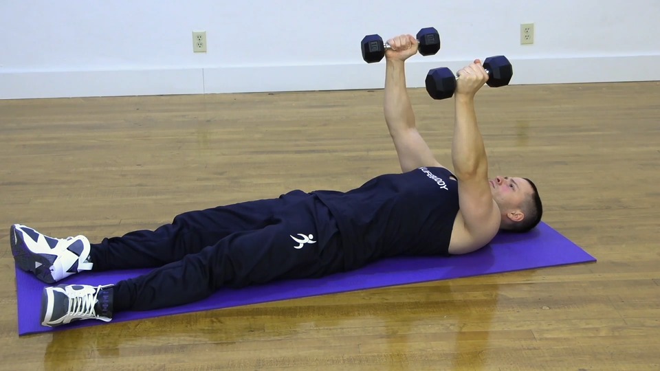 Backstabber Into Double Close Press exercise demo