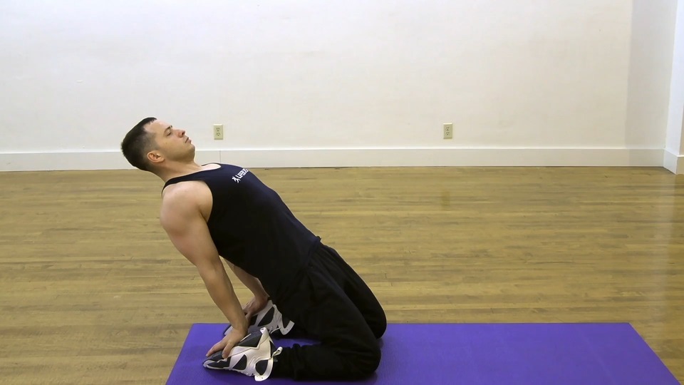 Backward Stretch exercise demo