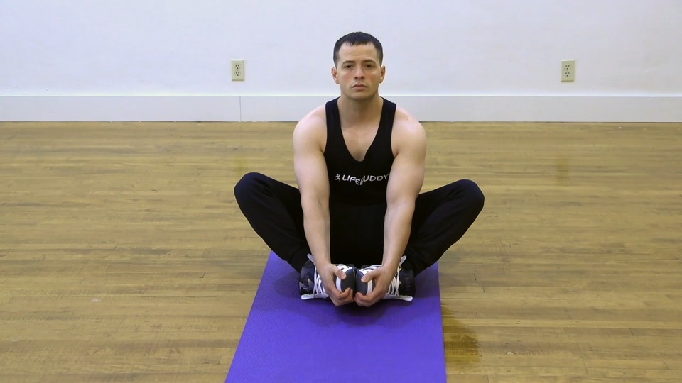 Butterfly Stretch exercise demo