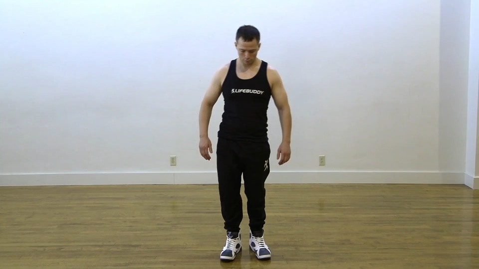 Calf Stretch exercise demo