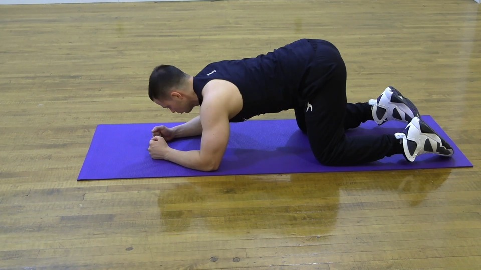 Child Pose With Pec Twist exercise demo