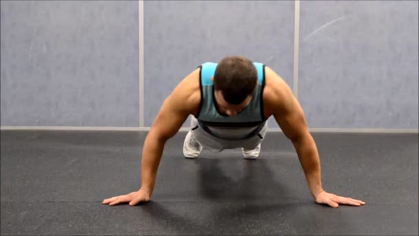 Archer Push Ups exercise demo