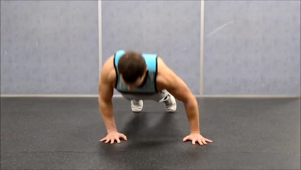 Circle Reverse Push Ups exercise demo