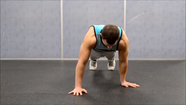 Climber Push Ups exercise demo