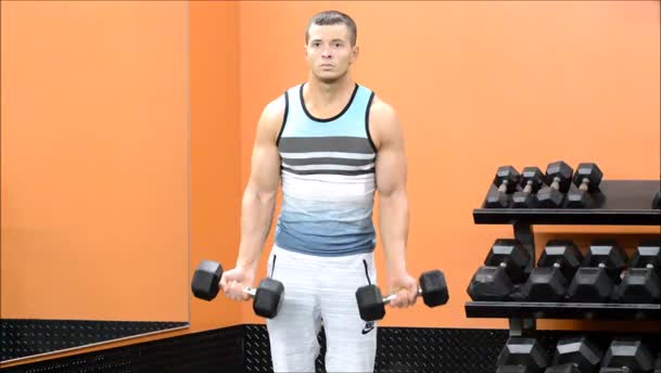 Drag Curls exercise demo