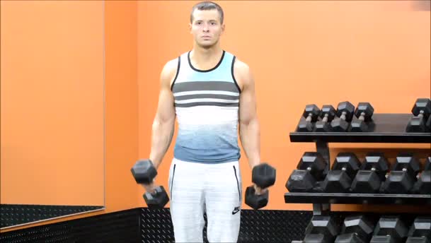 In And Out Hammer Curls exercise demo