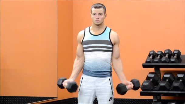 Out Curls exercise demo