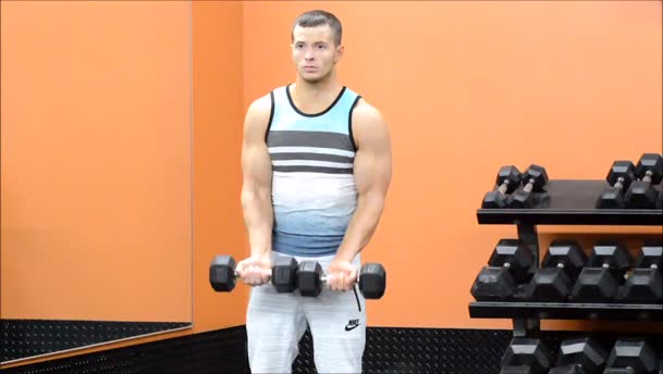 Straight Curl exercise demo