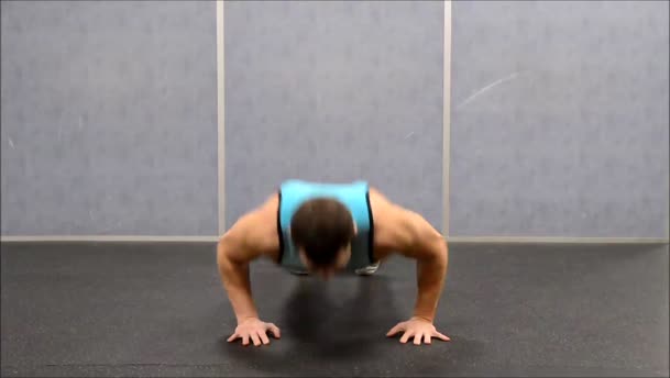 Touch Touch Push Ups exercise demo