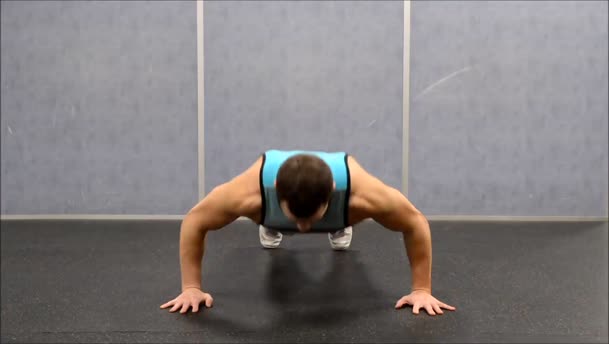 Wide Push Ups exercise demo