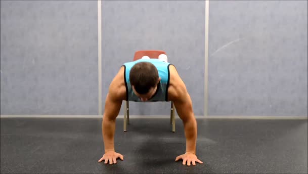 Writer Decline Push Ups exercise demo