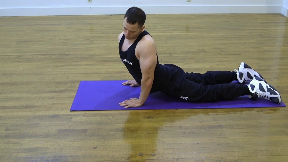 Cobra Stretch Side To Side exercise demo