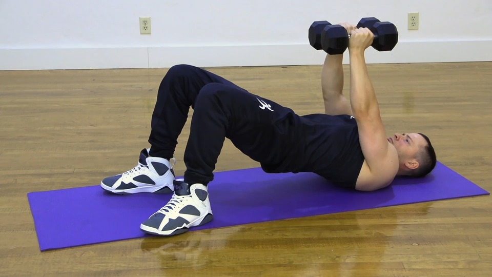 Decline Fly exercise demo