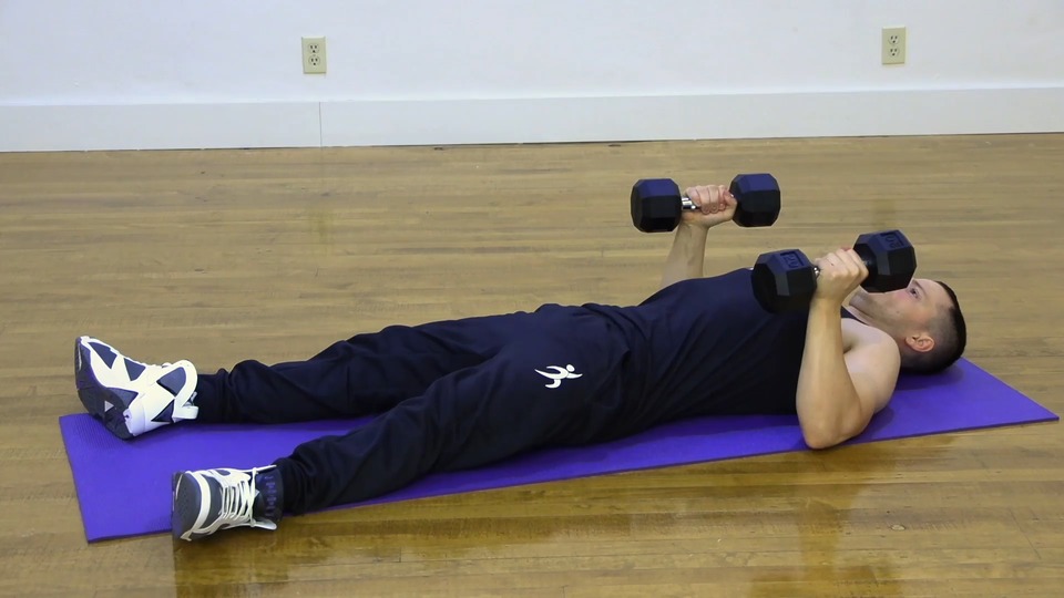 Double Single Hammer Press Into Hammer Press exercise demo