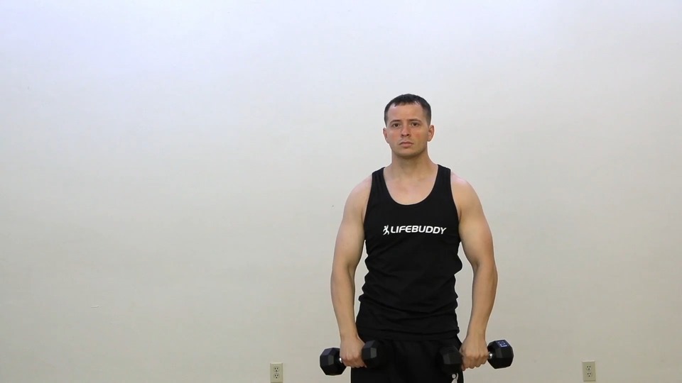 Dumbbell Archer exercise demo