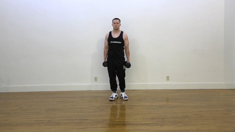 Farmers Walk exercise demo