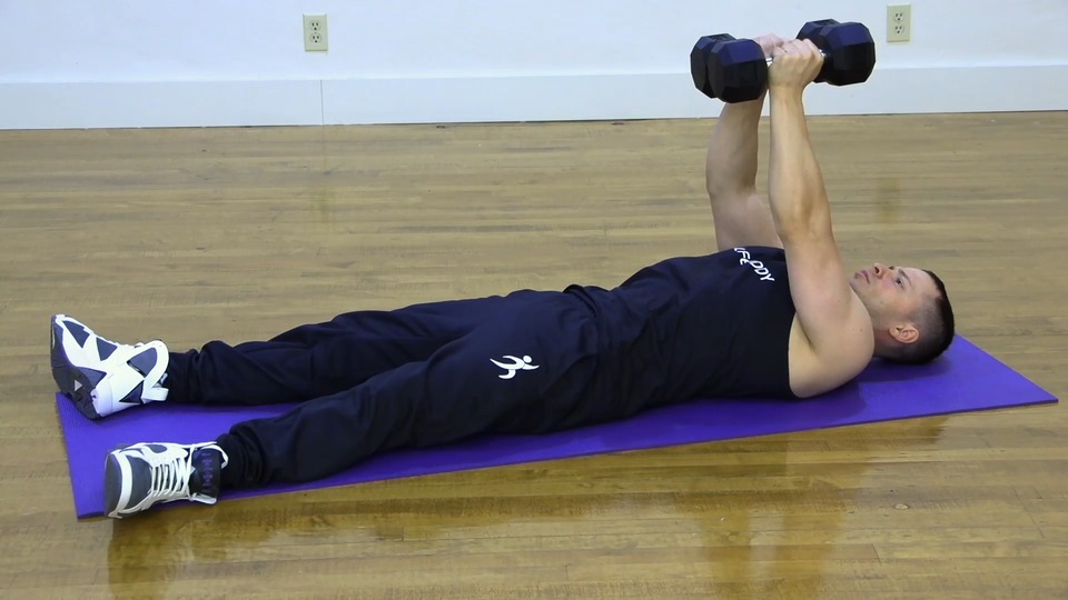Floor Fly Thumbs In & Out exercise demo