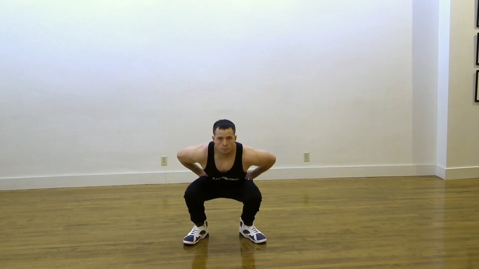 Frog Jumps exercise demo