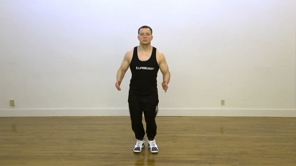 Front To Back Hop exercise demo