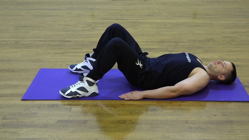 Glute Bridge exercise demo