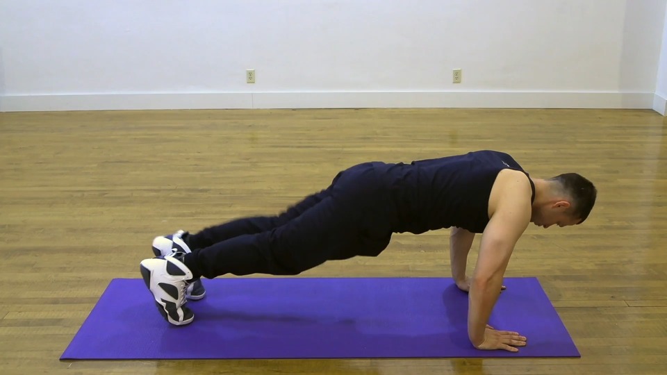 High Plank Leg Lifts exercise demo