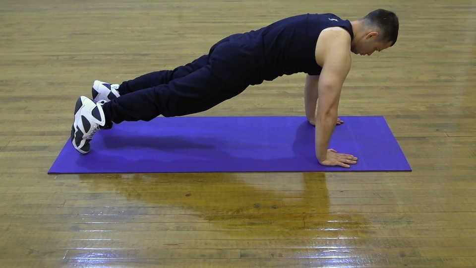 High Plank exercise demo