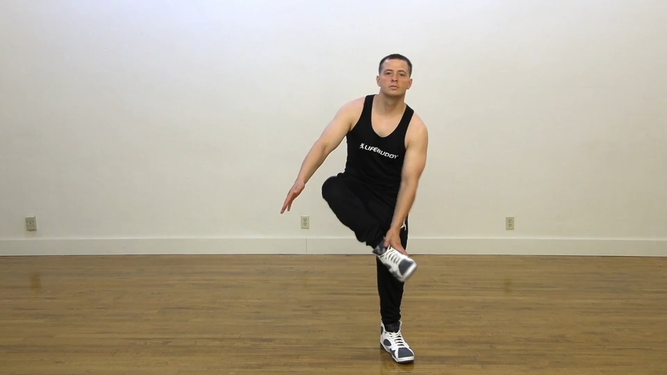 In Toe Tap exercise demo