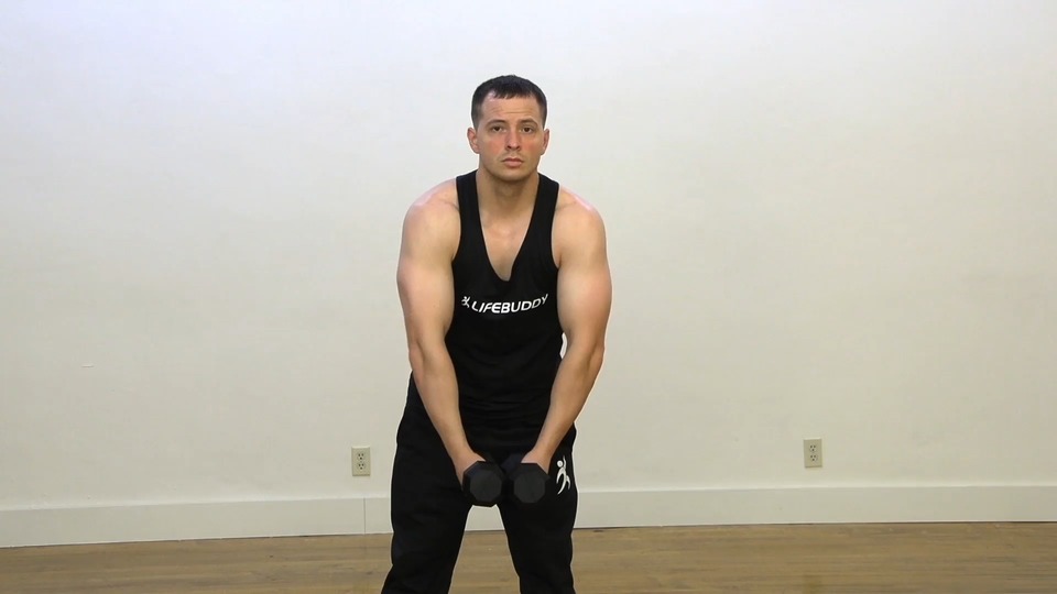 Inward Curl exercise demo