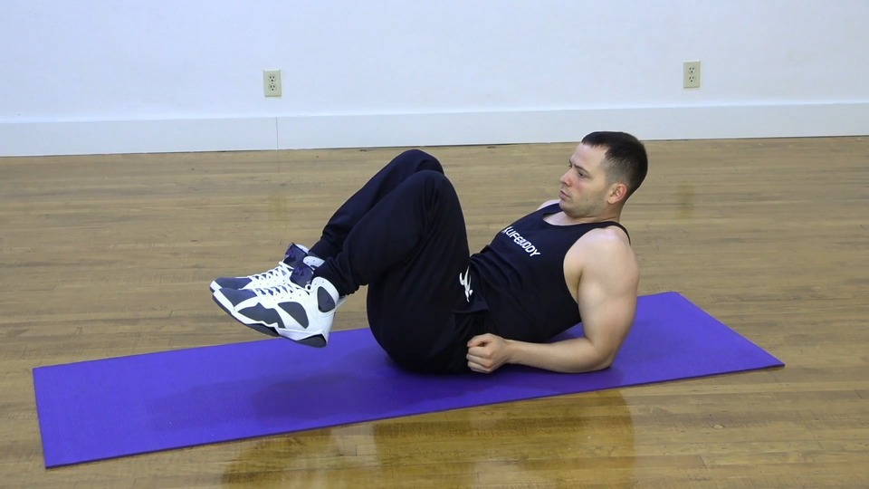 Jackknives exercise demo