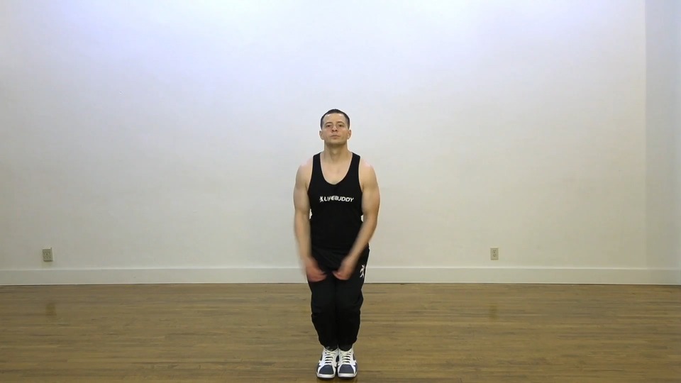 Jumping Jacks & Squat exercise demo