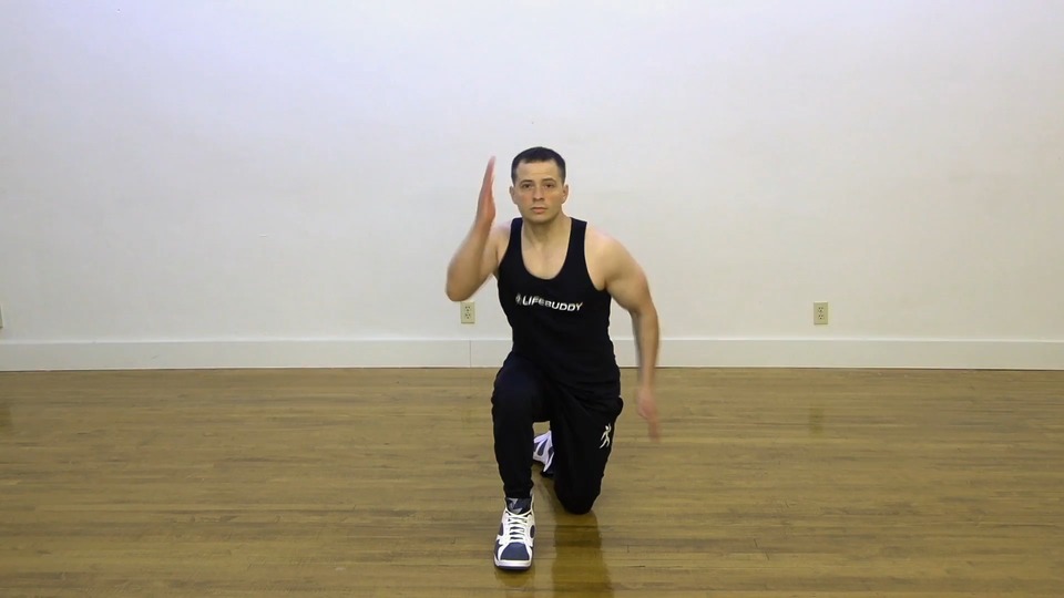 Knee Down Lunge Runner exercise demo