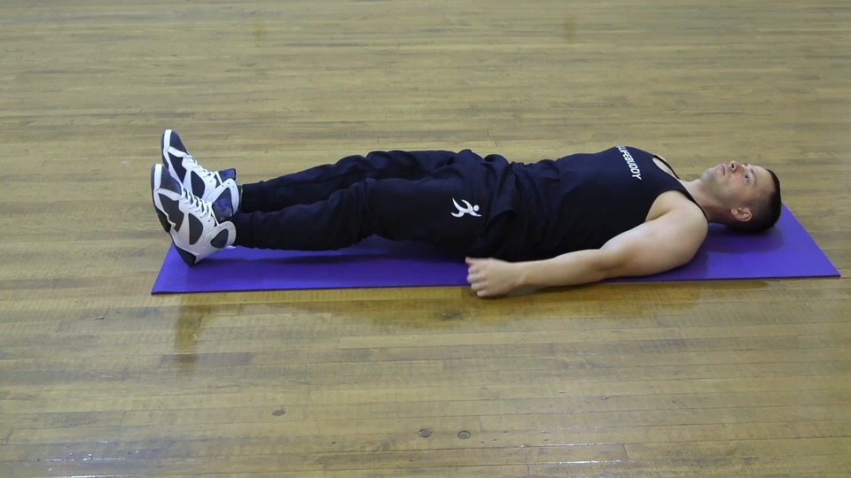 Knee To Chest exercise demo