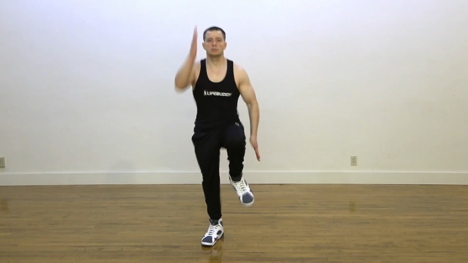 Lateral Sprint In Place exercise demo