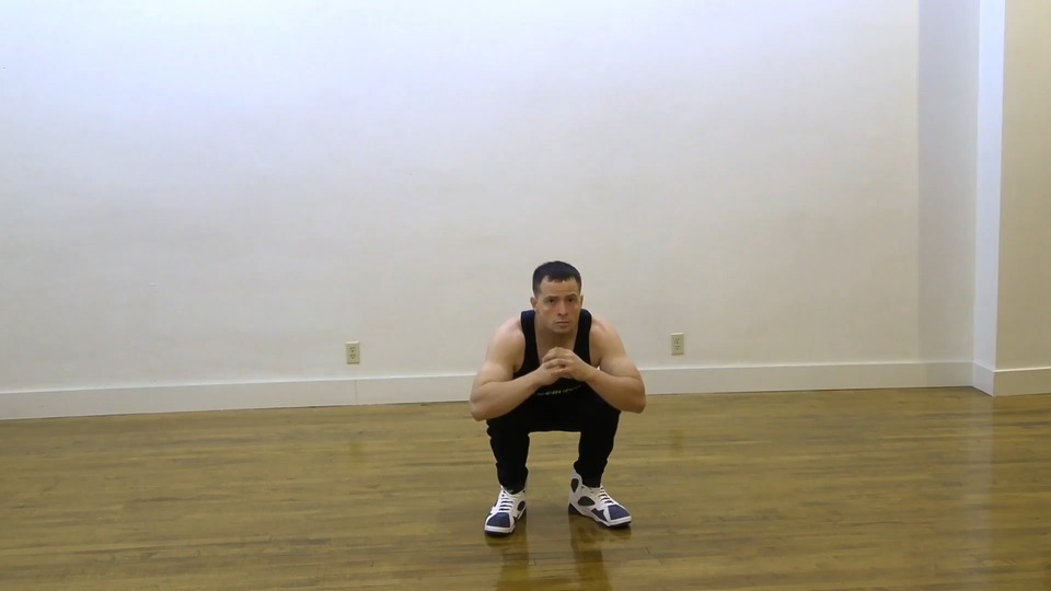 Lateral Squat Jump exercise demo