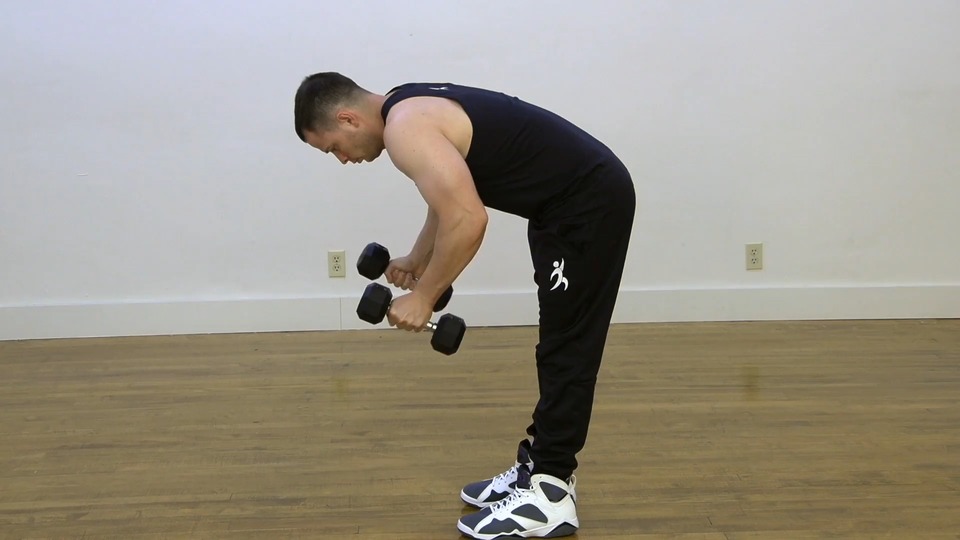 Leaning Lat Row exercise demo